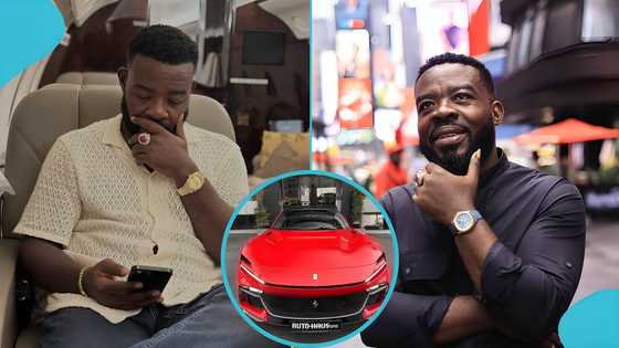 Richard Quaye reportedly buys $420,000 Ferrari, others, video sparks reactions