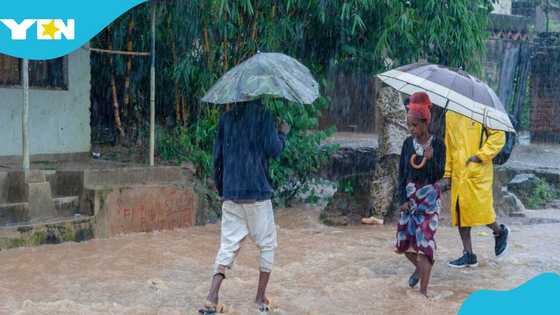 "Over most parts of the country": Ghana Meteorological Agency lists areas to face thunderstorms today