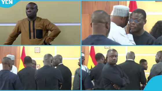 Sad scenes at Jubilee House as plane crash leaves Omane Boamah, others dead