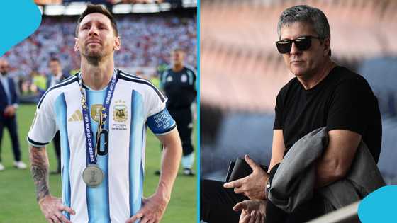 Messi spotted at father's burial service: Video evokes sadness