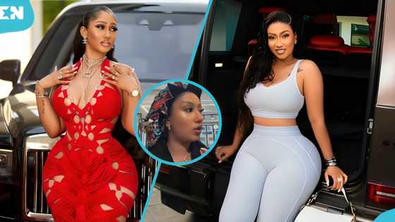 Hajia4Reall’s luxurious closet full of designer bags and shoes leaves fans talking