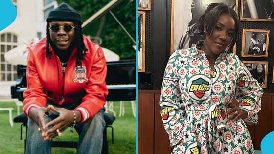 Stonebwoy pays bills for 1-year-old boy with conjunctivitis, helps him regain his eyesight