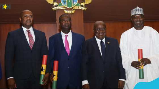 Akufo-Addo appoints three new ambassadors, urges them to fly Ghana's flag high
