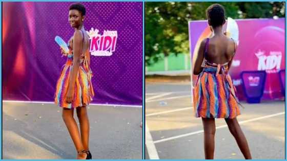 Afua Asantewaa's daughter models, netizens gush: "Future Star paa"