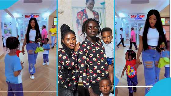 Lil Win's wife takes only her kids shopping in viral video