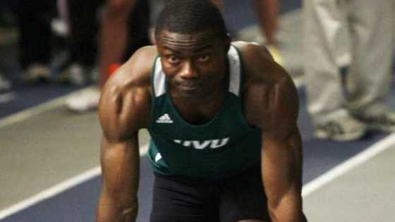 Heartbreaking as top Ghanaian athlete dies in the arms of his wife