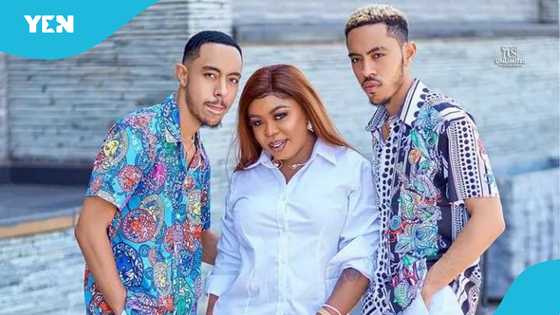 Afia Schwarzenegger's son hits back at a netizen over question about his father