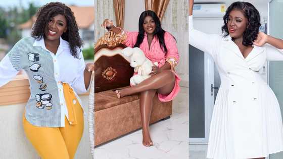 Tracey Boakye flaunts her expensive bedroom in new video to prrove she is rich amid Ayisha Modi and Afia Schwar beef