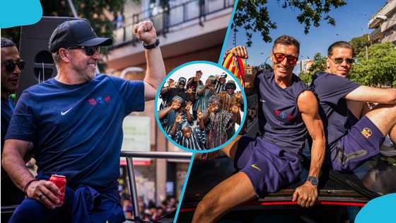 Kakalika hits Barcelona: GH tune takes center stage in title parade celebrations (Video)