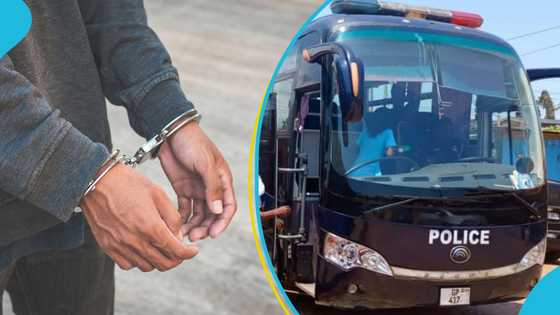 Police driver arrested after his vehicle crashes into motor rider at Abeka