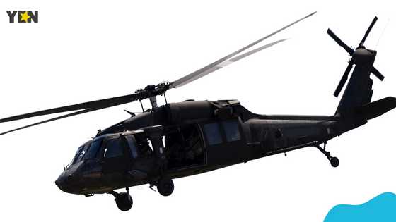 Ghana Air Force helicopter makes emergency landing in bush at Bonsokrom