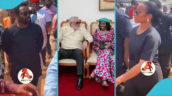 Zanetor and Kimathi Rawlings attend public event together weeks after their mother's funeral, video