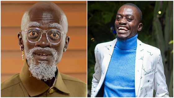 Lil Win turns heads with new look wearing an earring on one ear, and dyed hair, photos spark reactions