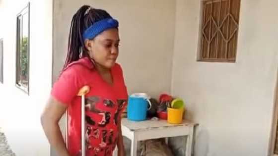 They gave my father's property to my step-mum - Disabled woman cries