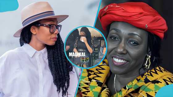 Nana Konadu's daughter Yaa Asantewaa inconsolable as she mourns her mother's demise, video