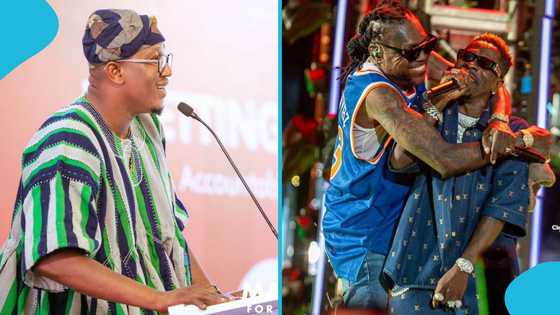 Baba Sadiq speaks after Shatta Wale's performance in Jamaica, manifests On God remix with Vybz Kartel
