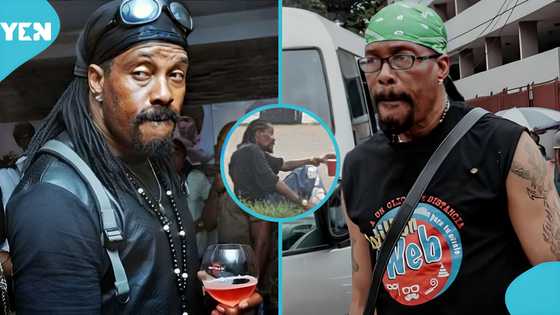 The truth behind Nollywood actor Hanks Anuku's latest video sitting by the roadside and talking to himself