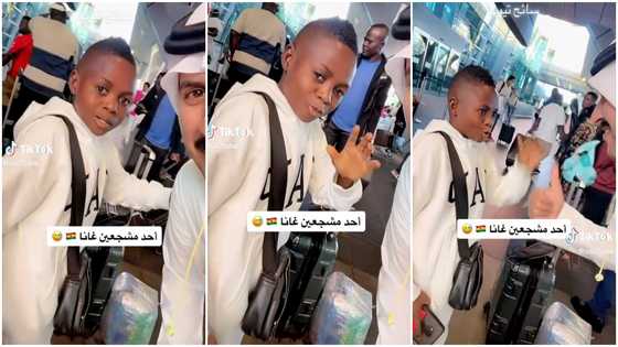 World Cup 2022: Yaw Dabo Meets Qatari Man In Doha; Leaves Him Confused With Funny Broken English