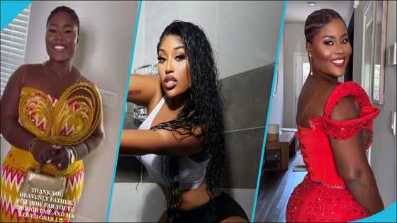 Fantana's mother, Hon Dorcas Affo-Toffey flaunts thick curves in corset gowns, many in awe of her youthful look