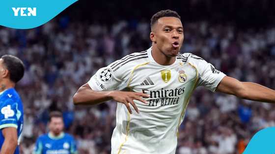 Mbappe’s double sinks Marseille as Real Madrid smash key UCL record