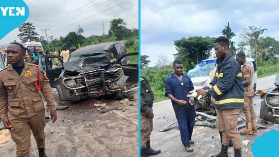 Heartbreak as collision on Accra-Kumasi Highway claims 2 lives, injures 13