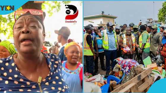 Ama Decongestion: Trader selling on pavement breaks down in tears, begs for more time