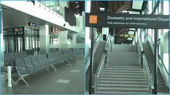 Ghanaians impressed with Nana Agyemang Prempeh I International Airport: "Ghana is developing"