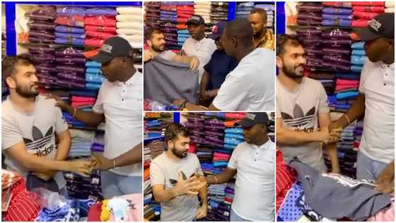 Men who travelled to Dubai stunned as 'oyinbo' speaks their native language