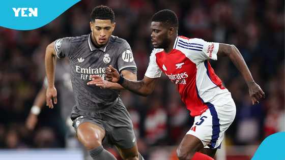 Fans hail Thomas Partey after midfield masterclass vs Real Madrid: "He's the best"