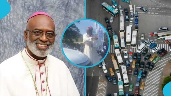 Archbishop Palmer-Buckle spotted personally managing traffic during heavy congestion, video trends