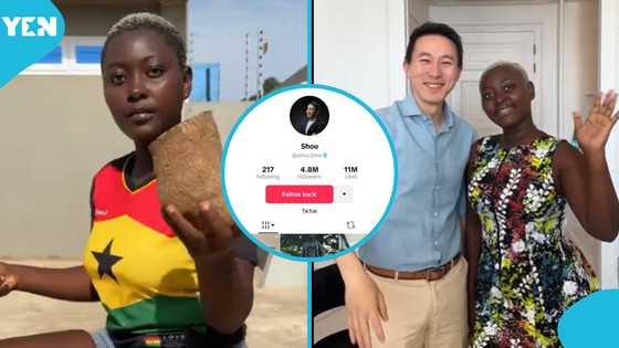 Chef Abbys: Ghanaian chef meets TikTok CEO Shou Zi Chew, earns a cosign