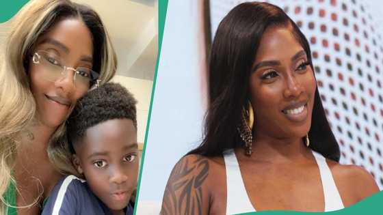 Tiwa Savage’s son Jamil shares how he feels about fans crushing on his mum, video trends