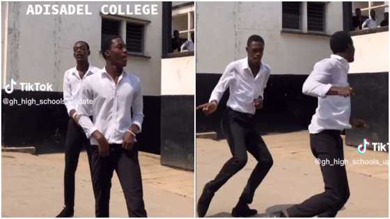 Adisadel College: Talented schoolboys show off super dance moves, TikTok video wows netizens