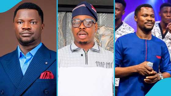 Woli Agba struggles to hold back emotions as he mourns late gospel singer Toluwanisings