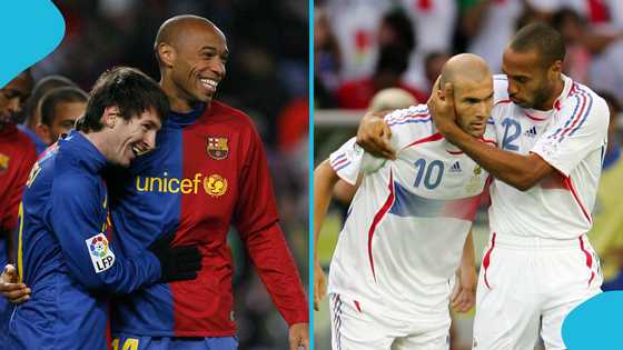 Thierry Henry 'snubs' Messi and Zidane when naming his greatest teamate