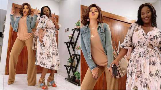 Nadia Buari shows off her youngest sister in beautiful family videos as she celebrates birthday