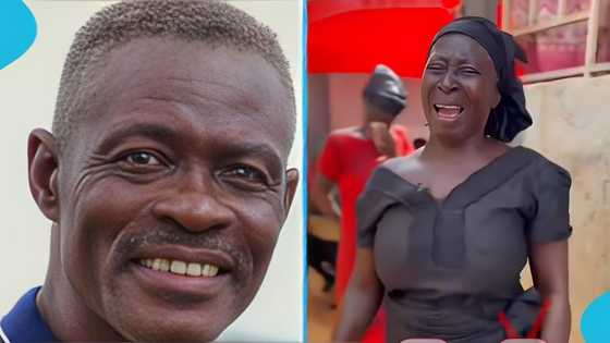 Heartbreaking video shows Aseibu Amanfi’s sister in tears after his passing