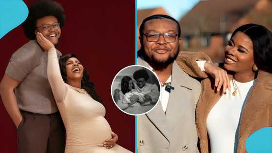 Nigerian content creator and actor Deacon Famous welcomes baby with Ghanaian wife