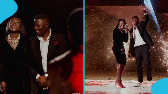 Ghanaian videographer Kwaku Zee proposes to his girlfriend in a spectacular way: “She said yes”