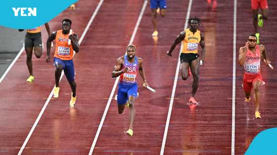 Ghana earns $16K after fourth-place finish in World Athletics 4x100m final