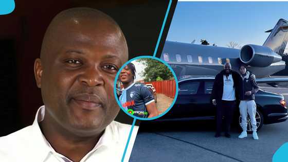 Ibrahim Mahama’s son causes stir at Narnia Park as he joins friends to play football, video