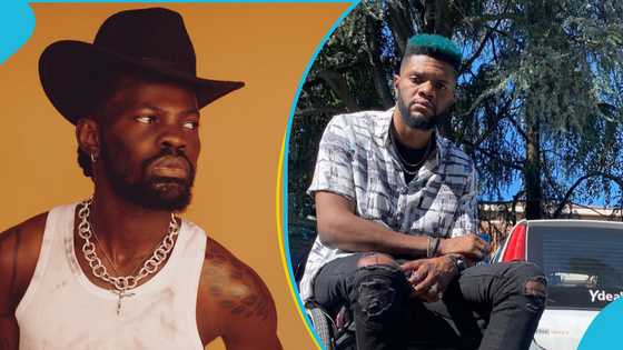 "Ogidi Brown only rented a single room for me": Fameye exposes former manager on the Delay Show