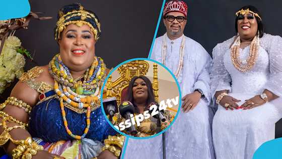 Igbo King's Ghanaian wife breaks her silence on controversy about her husband, video