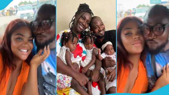 Funny Face flaunts cute curvy girl in trending video, Ghanaians react