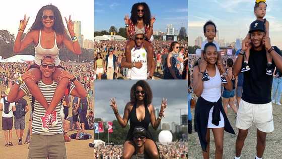 Dating, engaged, married & family - Man & wife record love journey in similar photos from 2015-2021