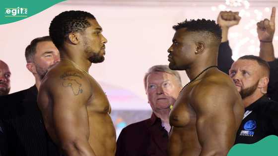 Trending video: AJ gives Ngannou boxing advice after inflicting brutal knockout