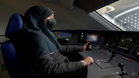 Women drive fast train to Mecca as Saudi workforce evolves