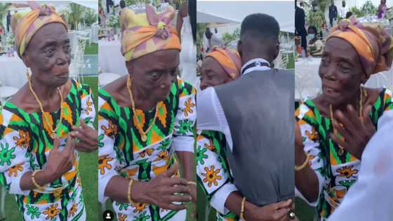 Video of old lady's energetic dance to Gyakie's song at her grandson's wedding warms hearts