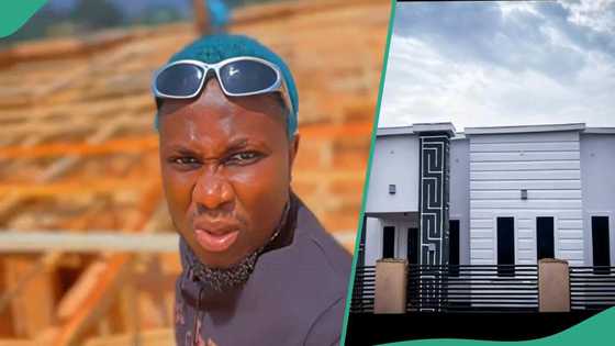 Young Nigerian man builds new house, unveils it on his birthday, captures the beautiful interior