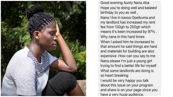 GH lady laments as landlord increases rent fee by 97% with reason that building material prices have increased